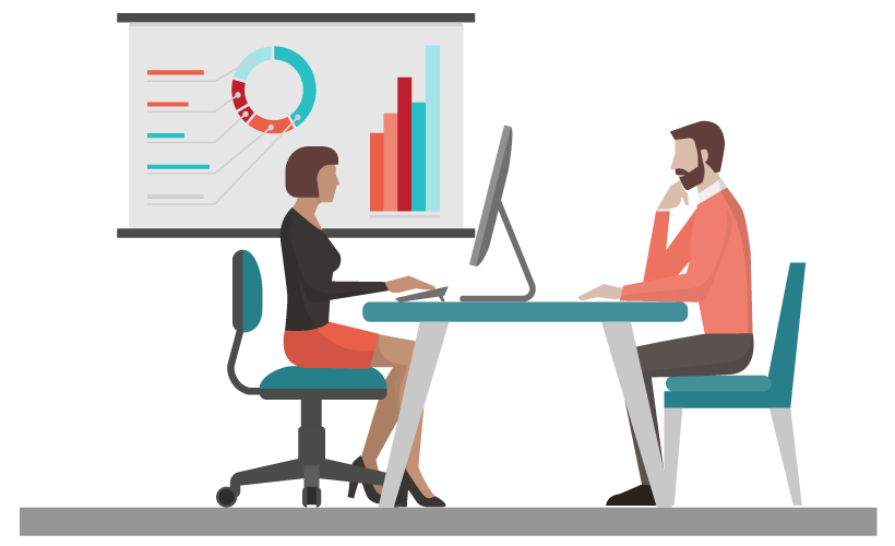 Contact illustration